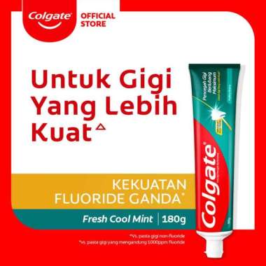 Colgate Maximum Cavity Protection Fresh Cool Mint Toothpaste-Pasta Gigi [180 g] -