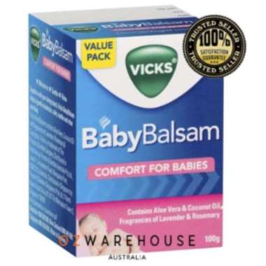 Aus Vicks Vaporub Baby Balsam 100g