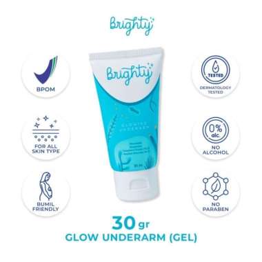 Brighty Glowing Underarm Pemutih Ketiak GEL