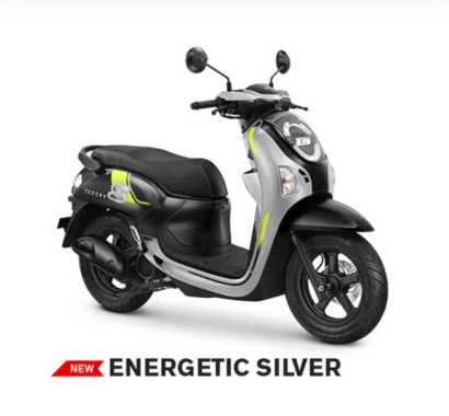NEW HONDA SCOOPY FASHION & SPORTY (non Keyless) SPORTY GREY Karawang