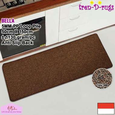Tren-D-rugs Karpet keset kaki alas lantai shower kamar mandi tidur ruang tamu koridor panjang lorong