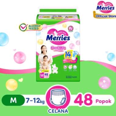 Merries Pants Good Skin M50 | Popok Merries M 50 / Merries M50 / Merries Good Skin Pants M50