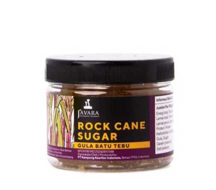Javara - Gula Batu Tebu Alami 250gr / Rock Cane Sugar