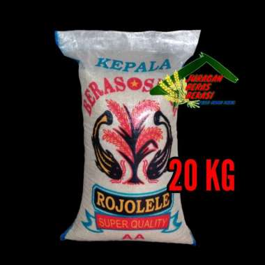 BERAS KEPALA ROJOLELE 20KG 20kg premium
