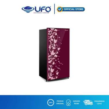 SHARP KULKAS 1 PINTU 128 LITER SJN162DVR