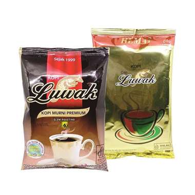 Luwak - Kopi Tubruk Murni - Bag 120 gr PREMIUM HITAM