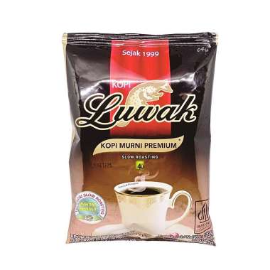 Luwak - Kopi Tubruk Murni - Bag PREMIUM HITAM