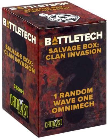 BattleTech Salvage Box Clan invasion Board Game