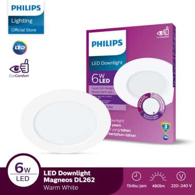 Philips Magneos LED Downlight DL262 6W 3000K