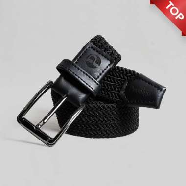 Prodigo * Sabuk Mandau Ikat Pinggang Rajut Elastis | Sabuk Textan Premium | Gesper Sabuk Pria Wanita
