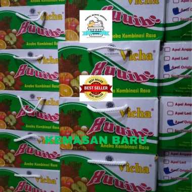 Minuman Sari Buah Apel Asli Malang Vicha Huuih ! Apel Anggur