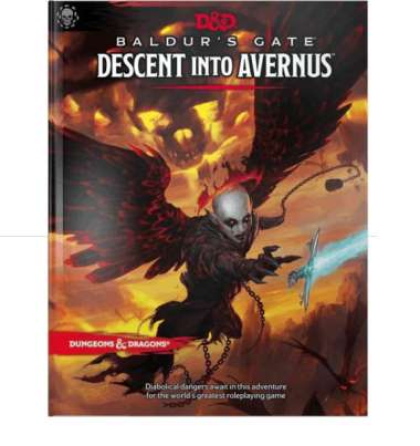 D&D Dungeons and Dragons Baldur's Gate Descent into Avernus Board Games