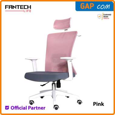 Kursi Kantor Staff/Supervisor/Manager Jaring Fantech OCA258/OCA258s Standar Pink