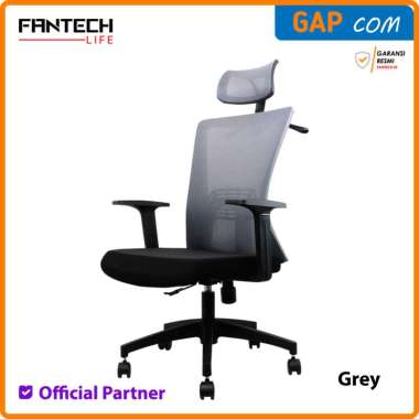 Kursi Kantor Staff/Supervisor/Manager Jaring Fantech OCA258/OCA258s Standar Abu-Abu