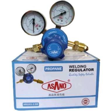 REGULATOR LAS GAS LPG ASANO / REGULATOR LAS PROPANE GAS LPG ASANO Dengan Bublewra