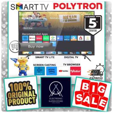POLYTRON LED TV PLD32CV1869 PLD 32CV1569 32CV DIGITAL EASY SMART HD 32INCH PROMO TV YOUTUBE POLYTRON