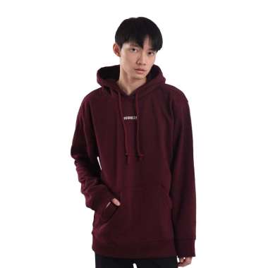 Roughneck H033 Maroon Small Sig White Hoodie L MAROON