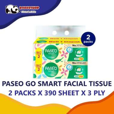 PASEO SMART GO 200 Sheets 1 Pack 250's [4 pcs/1 pack] Dus