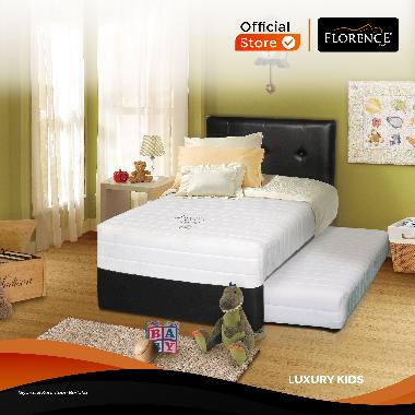 FLORENCE Luxury Kids [Medium] - Kasur Spring Bed Anak [Full Set] 100 x 200 PUTIH