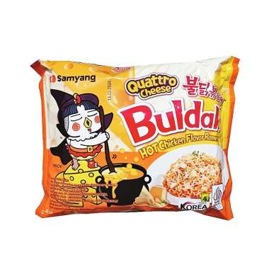 Samyang - Hot Chicken Ramen - RESMI HALAL MUI QUATTRO CHEESE