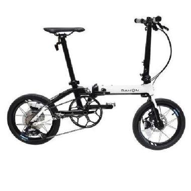 Ace - Dahon Sepeda Lipat K3 Plus 16 Inci - Putih/Hitam