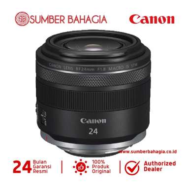 Sumber Bahagia - Canon RF 24mm f1.8 Macro IS STM Lensa Full Frame lensa