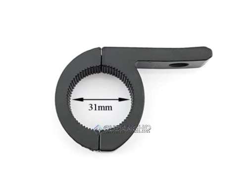 Bracket LED Besi Dudukan Lampu Tembak Breket Stang Motor Crash Bar Model 2