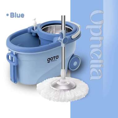 Goto Ophelia Spin Mop Ultra Alat Pel Pelan Set Putar Pembersih Lantai BLUE