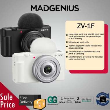 SONY Original Kamera Sony ZV-1F / Sony Original ZV1F / Kamera Digital Sony ZV-1F . Garansi Resmi Son