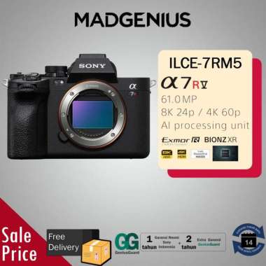 SONY Original Kamera Sony A7RV / Kamera Alpha A7R mark 5 / Kamera A7R V - GARANSI RESMI