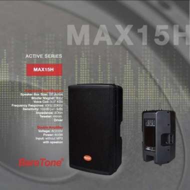 Speaker aktif Baretone 15" 15H
