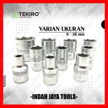 TEKIRO Mata Sok 1/2 Inch Satuan - Kunci Sok Shock Socket Sock 22mm