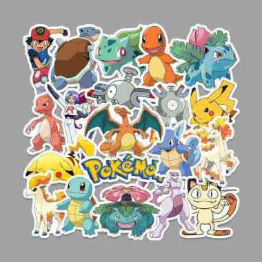 STIKER PACK TUMBLR - POKEMON [20 PCS]