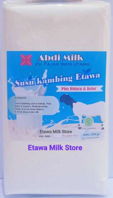 Susu Kambing Etawa Plus Bidara Dan Kelor Isi 1kg