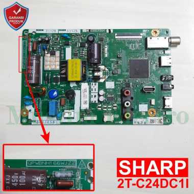 Mainboard LED TV Sharp 2T-C24DC1I C24DC1I 24DC1I
