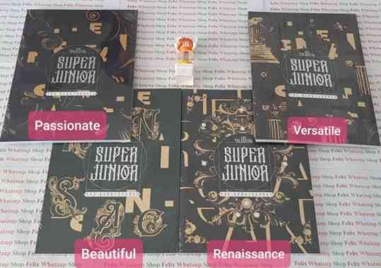 Super Junior The Renaissance [10th Album] Official Album SEALED RENAISSANCE