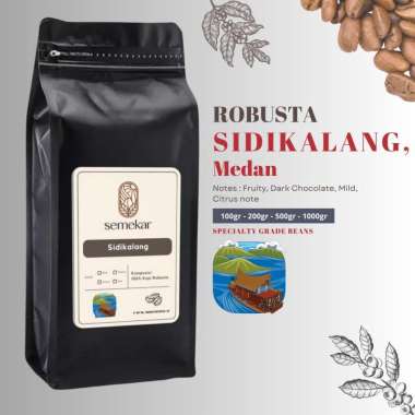 Kopi Robusta Sidikalang Sumatra espresso biji bubuk origin roasted Specialty Coffee | Grade 1 by Sem