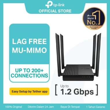 Tp-link Archer C64 AC1200 Wireless MU-MIMO WiFi Router Archer C64