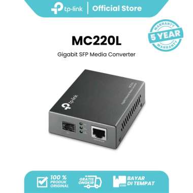 TP-LINK MC220L Gigabit SFP Media Converter MC220L 2pcs