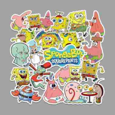 STIKER PACK TUMBLR - SPONGEBOB SQUAREPANTS [20 PCS]