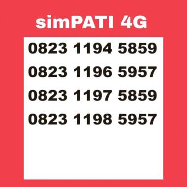 Nomor cantik simpati AABB