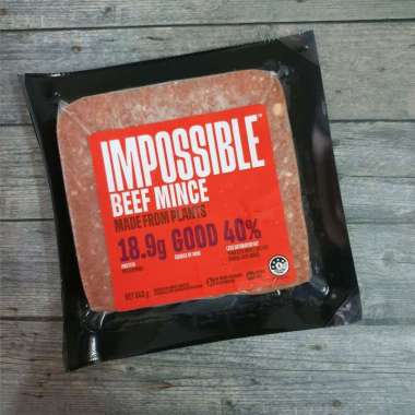 Impossible Beef Plant Based Vegetarian USA Singapore