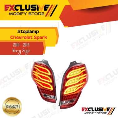 STOPLAMP/LAMPU BELAKANG CHEVROLET SPARK MODEL MERCY STYLE 2010-2014