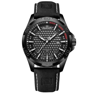 JAM TANGAN NAVIFORCE 8023 BK4 JAM NAVIFORCE ORIGINAL 8023 LA - KULIT Hitam JAM TANGAN NAVYFORCE 8023