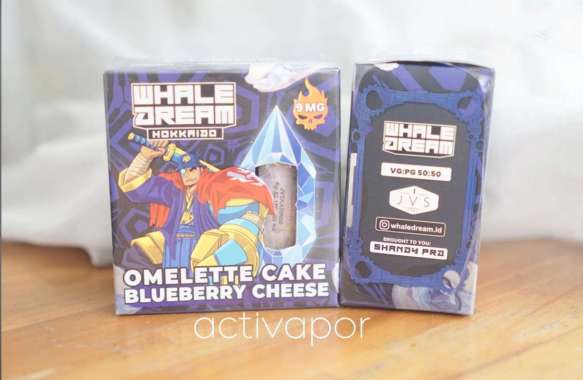 WD V3 3mg Hokkaido Blueberry Cheese Tart 6mg 60ml Whale Dream R57 9mg
