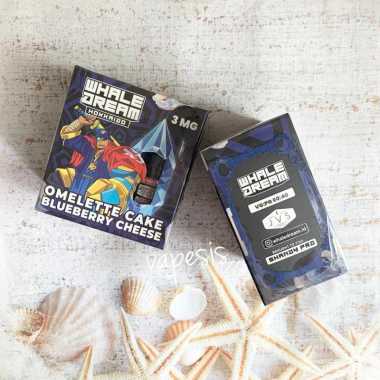 WD V3 3mg 6mg 60ml Hokkaido Blueberry Cheese Tart Whale Dream R57 9mg