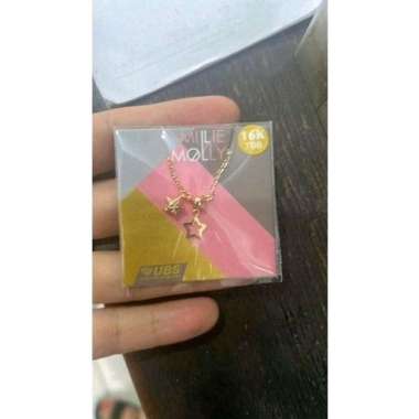 Cincin Serut Bintang Wanita Elegant Hadiah Ulang Tahun Emas Asli