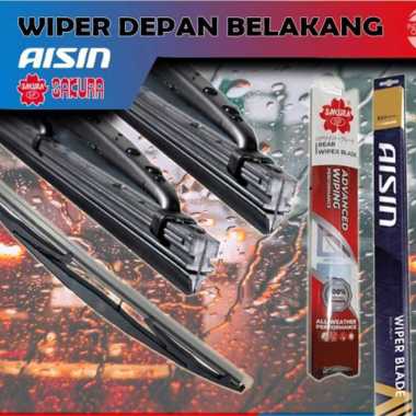 Wiper Depan Belakang Etios Valco AISIN SAKURA