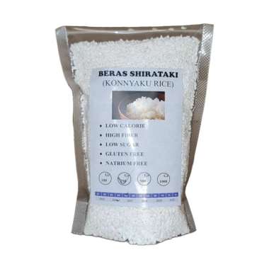 Konnyaku Grain Beras Shirataki Konyaku Diet Keto Beras 250Gr Beras Shirataki 150 Gram