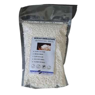 Konnyaku Grain Shirataki Rice Beras Diet Putih 500 Gr